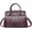 Purple, variant on Women's Handbags and Purses Ladies Crocodile Pattern Leather Flap Shoulder Bag Top Handle Satchel Tote Work Bags