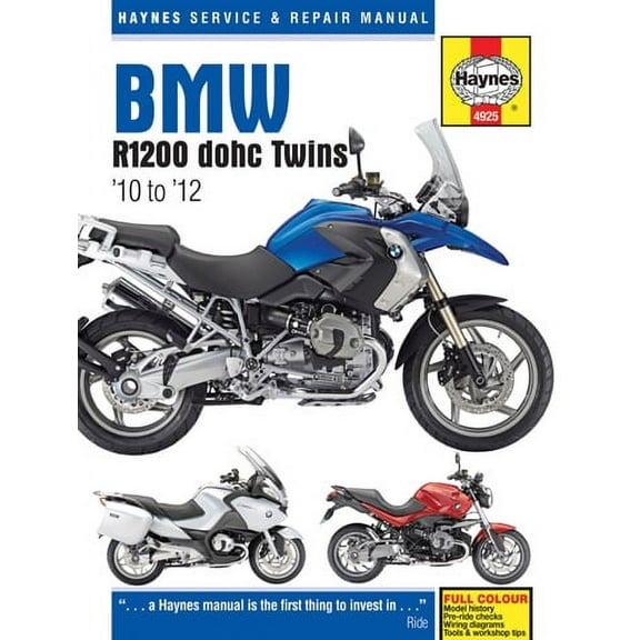 BMW R1200 dohc Twins Haynes Repair Manuals (2010-2012)