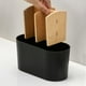 thumbnail image 3 of 1 soporte para cepillo de dientes con separadores de bambú para baño., 3 of 6