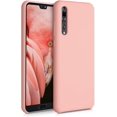 thumbnail image 1 of XYCCA Étui en Silicone TPU Compatible avec Huawei P20 Pro - Étui Fine avec Finition Douce - Rose Pamplemousse, 1 of 7