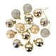 thumbnail image 3 of 36 bolas de Navidad de plástico para accesorios de fiesta de vacaciones en casa (dorado), 3 of 7