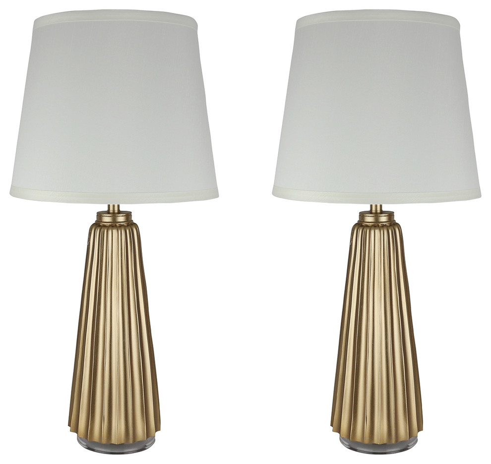 tall gold table lamps