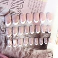 thumbnail image 2 of Nail Tips 24Pcs/Box Pure Color Decoration Artificial False Fake Nail Art Tip & Glue, 2 of 4
