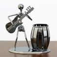 thumbnail image 7 of Multifunctional Guitar Shaped Desktop Organizer with Pen Holder for and Home Decorative Metal Accessory, 7 of 7