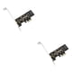 thumbnail image 4 of Tholdsy Tarjeta adaptadora de interfaz dual conveniente disco duro ligero resistente al desgaste conversión tarjetas de expansión 1X 2piezas, 4 of 6