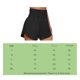 thumbnail image 2 of Qarigey Pantalones cortos de yoga Fitness Leggings Jogging Ropa Traje Lavable Conveniencia Causal Estilo simple Gimnasio Mujeres Pantalones de Prendas para la parte inferior del cuerpo 2XL Qarigey AP018941-05, 2 of 6