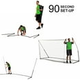 QUICKPLAY Kickster Soccer Goal Range Ultra Portable Soccer Goal