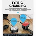thumbnail image 2 of Bicycle Q6 Light Set Bike LED Front Rear Lights USB Charge MTB Road Bike Highlight Lamp Cycling Light Lamp Cycling Accessories, 2 of 5