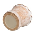 thumbnail image 4 of My Texas House 8" Wave Terracotta Ceramic Planter Pot, Indoor & Outdoor Use, 4 of 8