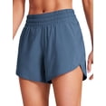 thumbnail image 1 of Shorts CRZ YOGA tiro medio 5" secado rápido con bolsillo con cierre, 1 of 7