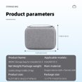 thumbnail image 3 of Bolsa de transporte portátil Forro de franela Estuche de transporte Bolsa protectora para Insta360 Go 3, 3 of 3