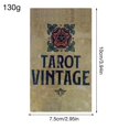 thumbnail image 1 of Baraja de Tarot Vintage para adivinación del destino, juego de mesa para fiesta familiar, cartas de guía de oráculo en Inglés para principiantes qym unisex, 1 of 2