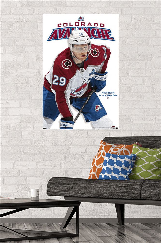 NHL Colorado Avalanche - Nathan MacKinnon Feature Series 23 Wall Poster, 22.375" x 34"