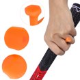 thumbnail image 4 of KAKOWELY 1 Set Golf Training Tool Swing Training Grip Aid Golf Club Grip Silicone Pad Golf Grip Practice Golfing Trainer Accessory,2.56X"X2.36"X1.57", 4 of 5