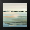 thumbnail image 2 of Lera 12x12 Black Modern Framed Museum Art Print Titled - The Calm I, 2 of 5