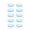 K, variant on M Hyper Realistic Waterproof Sweat Proof Eye Tattoo Decals 24Hr Chromatic Color Shift