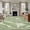 Green, variant on 6'x9' Area Rugs, Green Palm Leaf Indoor Outdoor Area Rug for Living Room Bedroom, Tropical Botanical Summer Washable Bathroom Rugs Kitchen Floor Carpet Mats Home Decor Aesthetic