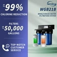 2Stage Whole House Water Filtration System, Reduces up to 99 Chlorine
