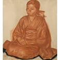 thumbnail image 3 of Alexander Evgenievich Yakovlev 20x22 Black Modern Framed Museum Art Print Titled - Portrait of a Japanese Girl (1919), 3 of 5