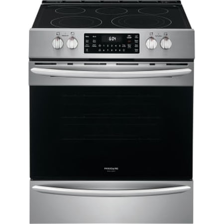 Frigidaire 30" Front Control Electric Range with Air Fry.