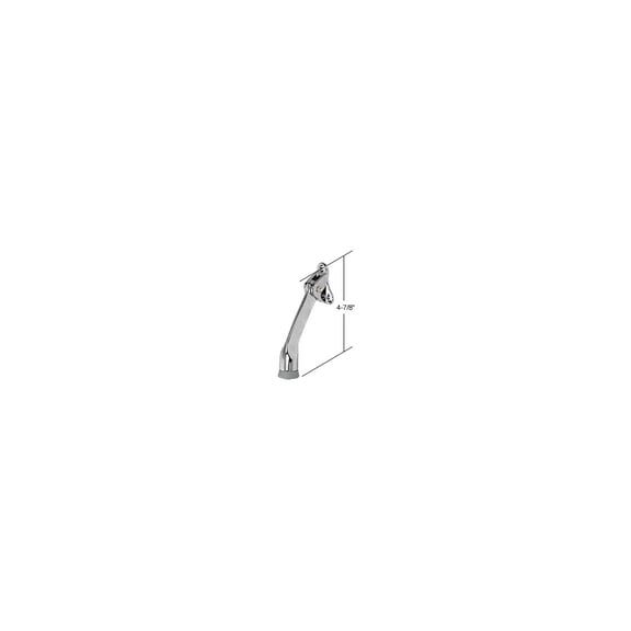 CRL J4523 Chrome Door Mounted Stop and Holder