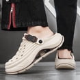 thumbnail image 2 of Summer Fashion Garden Clogs for Men Comfortable Cloud Slides Indoor Outdoor Non Slip Pillows Sandals Women Classic Beach Shoes Comfortable, 2 of 9