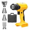 thumbnail image 1 of Amdohai Machine à Air Chaud Portative Sans Fil au Lithium Rechargeable Équipement de Chauffage Températures Réglables Outil Électrique avec 4 Embouts Compatible avec Batterie au Lithium Makita 18V, 1 of 8