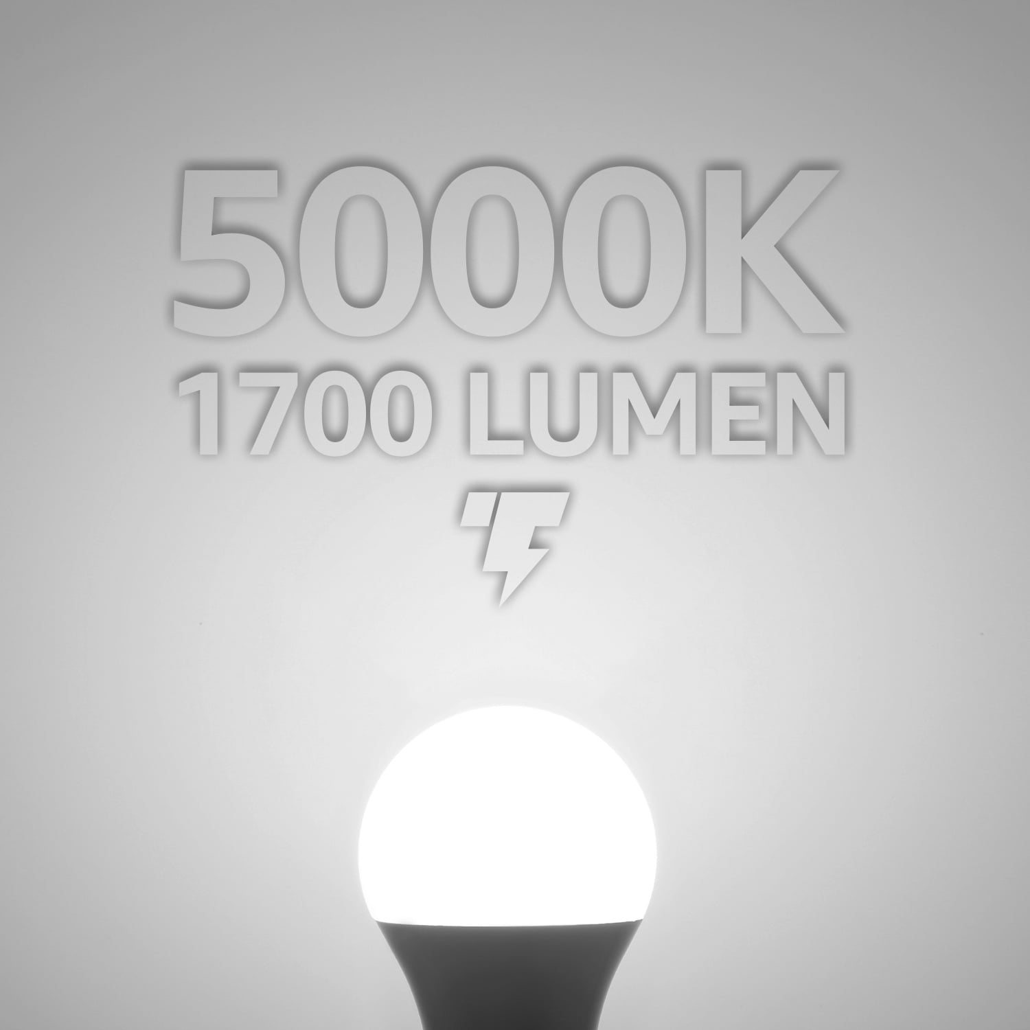 6 Pack 15W=100W Garage Door LED Bulbs, 1700lm, Garage Door Opener Bulbs, E26 Base, 5000K Daylight, Non-Dimmable