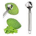 thumbnail image 2 of Cuchillo Para Pelar Fideos En Rodajas, Agujero, Mango Largo, 2 of 6