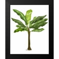 thumbnail image 2 of Fab Funky 12x14 Black Modern Framed Museum Art Print Titled - Banana Tree 1, 2 of 5