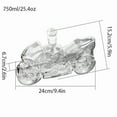 thumbnail image 2 of Wine Decanter With Wildlife Design Shape; 1000 mL Capacity; Lead-Free Glass; Dishwasher Safe, 2 of 3
