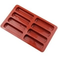 thumbnail image 5 of Silicone Chocolate Bar Molds – 8-Cavity Deep Molds for DIY Candy, Baking, or Homemade Treats, Food-Grade & Flexible, 5 of 7