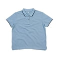 thumbnail image 2 of Mantis - Polo The Tipped para chico hombre (Blanco/Marino), 2 of 2