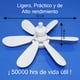 thumbnail image 3 of Ventilador CM-TOP hoja recta con luz y control remoto 3 velocidades, 3 of 8