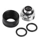 thumbnail image 5 of 4 piezas/paquete Accesorio de compresión de refrigeración por agua para tubo acrílico rígido OD 14 mm Negro, 5 of 15