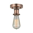 thumbnail image 3 of Innovations Lighting - Bare Bulb - 1 Light Semi-Flush Mount In Industrial, 3 of 5