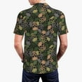 thumbnail image 4 of Daiia Camouflage Skulls Pattern Men’s Polo Shirts,Solid Deck Shirt,Classic Fit, Breathable Cotton Polo for Casual and Sport Wear-Medium, 4 of 9