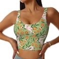 thumbnail image 1 of Balery Snake And Floral Sujetadores deportivos con espalda cruzada para mujer, acolchados, sin costuras, de alto impacto, ideales para yoga, gimnasio, entrenamiento y fitness.-XX-Large, 1 of 8