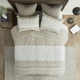thumbnail image 6 of Full/Queen 3 Piece Cotton Duvet Cover Set with Chenille Tufting, 6 of 21