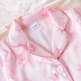 thumbnail image 4 of Summer Pajamas Baby Boy Girl Button Down Romper Cute Sleepwear Ne Piece Js, 4 of 8