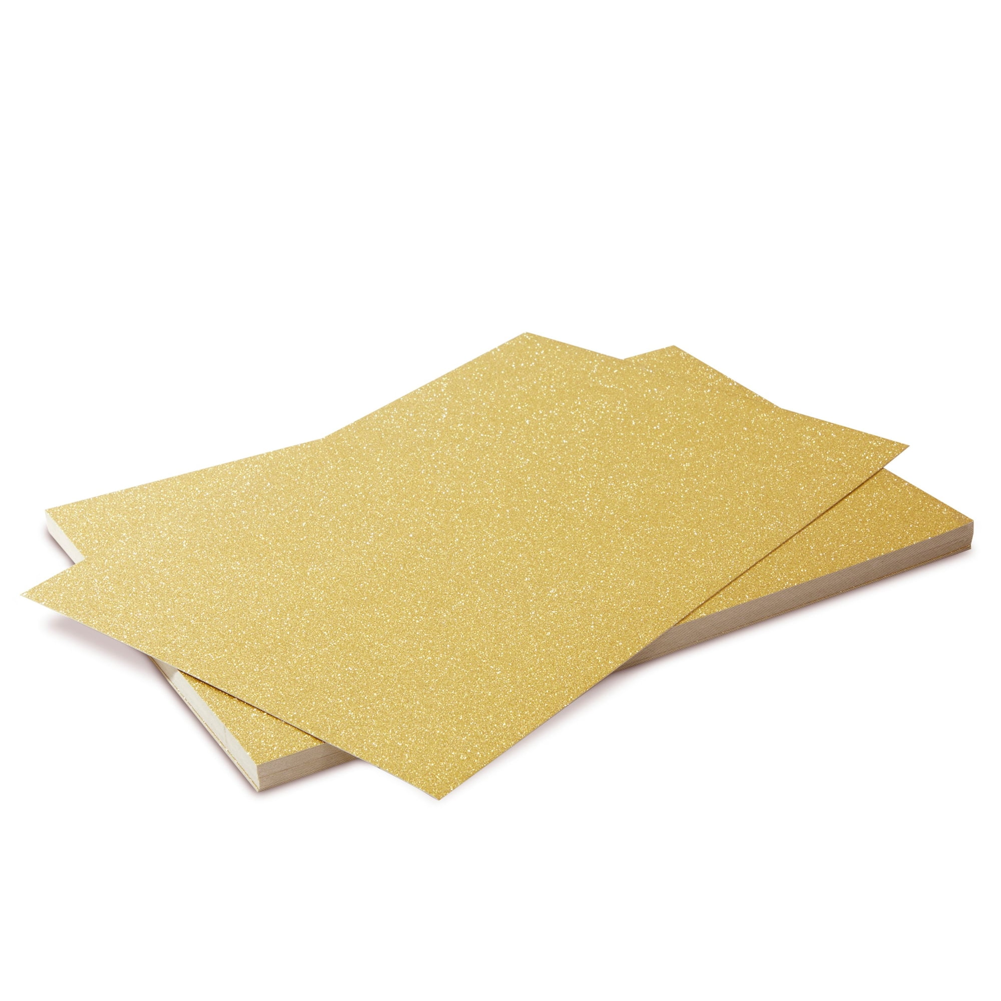 24-Pack Gold Glitter Cardstock DIY Craft Decorative Paper Scrapbooking 8 x  12, PACK - Foods Co.
