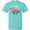 Scuba Blue, variant on Inktastic Myrtle Beach Sea Turtle and Bubbles T-Shirt