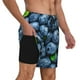 thumbnail image 2 of Fotbe Fresh Blueberries Traje de Baño para Hombre – Shorts de Natación de Secado Rápido con Forro y Bolsillos-3X-Large, 2 of 6