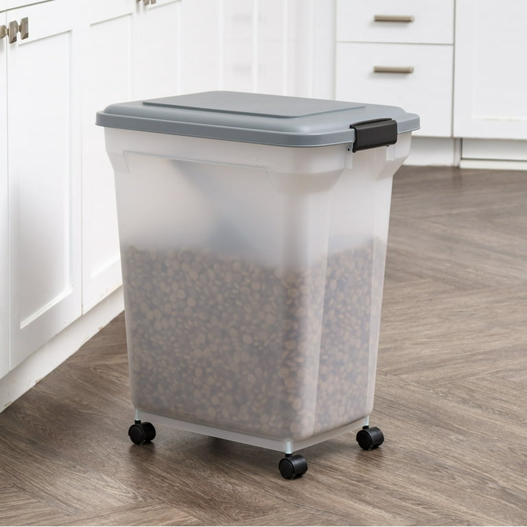 Dog Food Storage Container - Airtight Dog Food Container with up