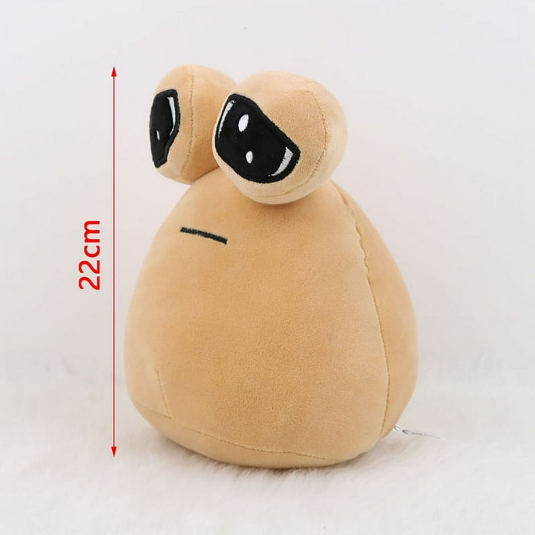 22cm My Pet Alien Pou Plush Toy Furdiburb Emotion Alien Plushie Stuffed  Animal Pou Doll Kids Favor Hot Game Plush Birthday Gifts