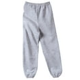 thumbnail image 1 of Gravity Threads Essentials Pantalon de Survêtement en Molleton pour Homme - Gris Chiné Athlétique - Grand, 1 of 1