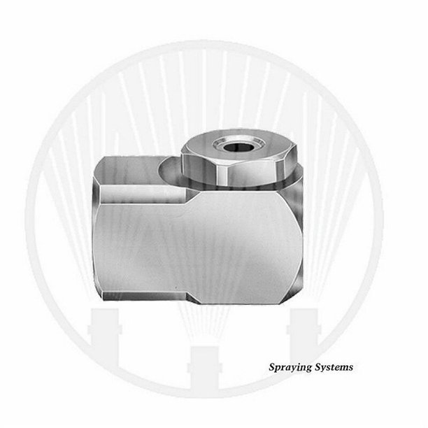 Whirl Jet Spray Nozzle 3/4" NPT Stainless Steel 15 Female Thread Hollow Cone Spray Nozzle