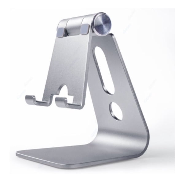 Soporte Para Celular ALUMINIO de Escritorio Plata CONTOYSA HD123 Plata