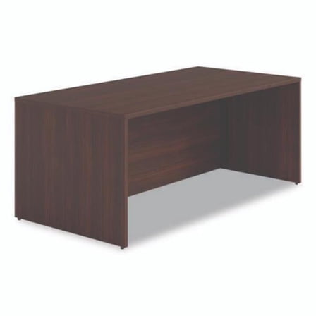 Alera ALESVDS7236MY 72 x 36 x 29 in. Desk Shell - Mahogany