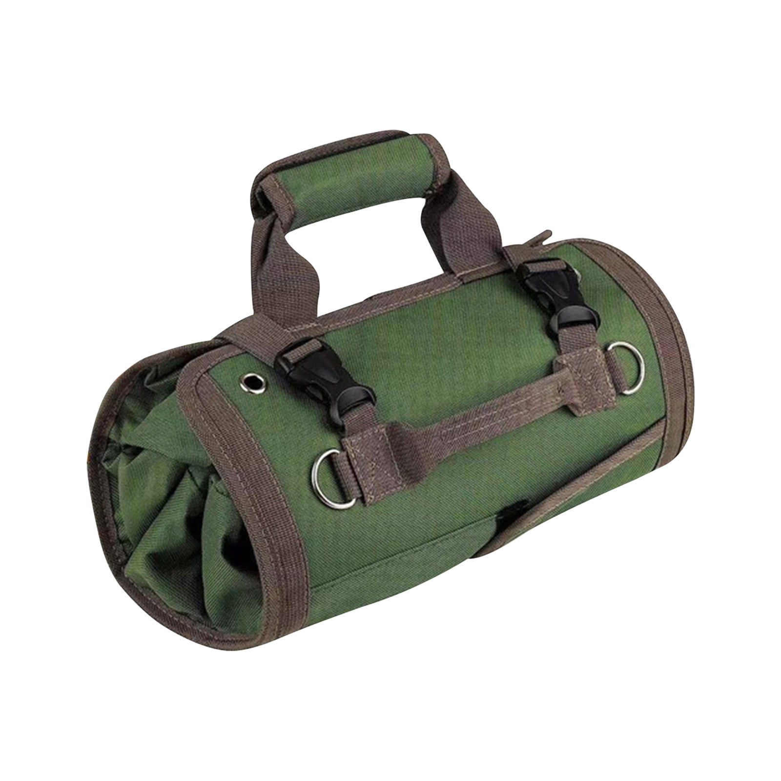 Roll-Up Tool Organizer Bag - Fatherâs Day Gift for Men, Includes 2 Detachable Zippered Pouches, Compact & Durable Tool Storage for Mechanics, Handymen & DIY Enthusiasts